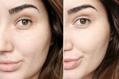 chanel founda|Chanel foundation before and after.